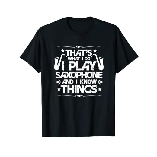 Saxofón Saxofón Saxofón Divertido Eso es lo que Camiseta
