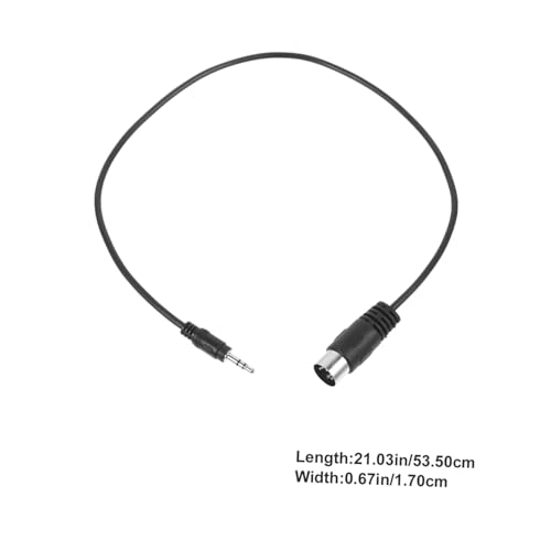 Cable adaptador de audio TEHAUX con conector Jack 3.5mm miniatura 2