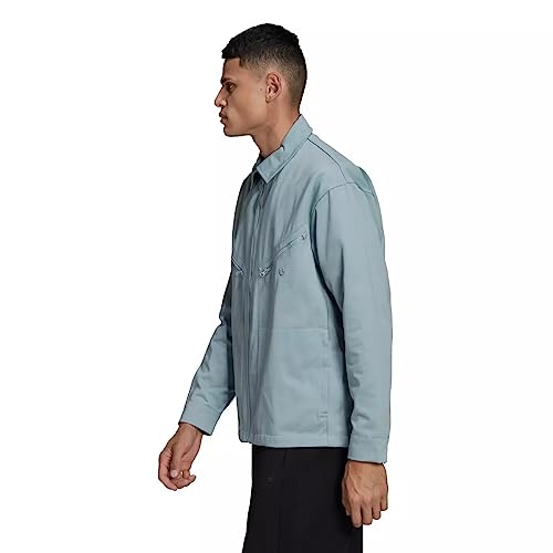 Blouson adidas Originals en sergé résistant avec logo Trefoil brodé - 4