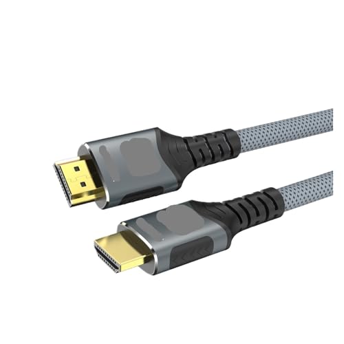 8K HDMI 2.1 R[h 4K@120Hz 8K@60Hz 48Gbps EARC ARC HDCP  HDR rfIR[h PC vWFN^[ HD TV P;S/5(16K Hdmi Cable,2M)