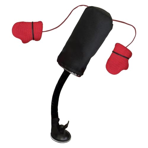 ESTCNK Punching Toy Bag Teaser Toy with Boxing Gloves for Felines Cats Plaything Indoor Felines Boxing Punching Bag Cats