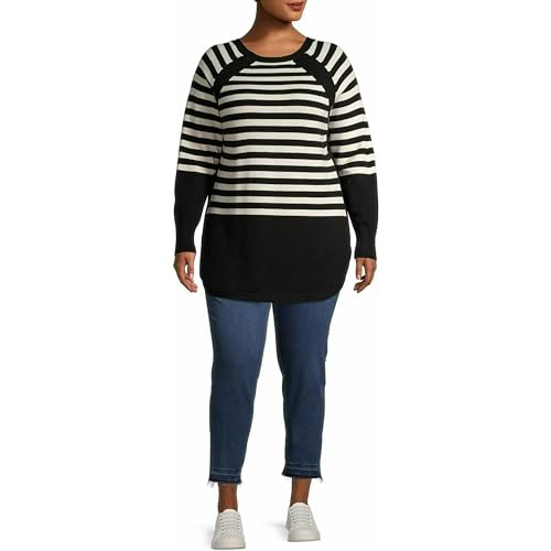 Jack David Jeans Elastic Waist Pull On Womens Plus Size mid Rise Skinny Jean Pants Stretch3