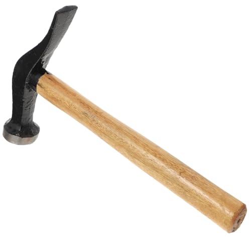 IWOWHERO Hammer for Shoe Repair Tool Comfortable Grip and Wooden Handle