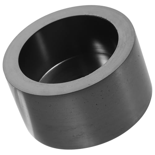 ERINGOGO Graphite Evaporating Dish Smelting Tool for Large Small Crucible Kit Metal Melting Furnace Melting Soldering Kit Laboratory Graphite Crucible Casting Kit Laboratory Crucible Black