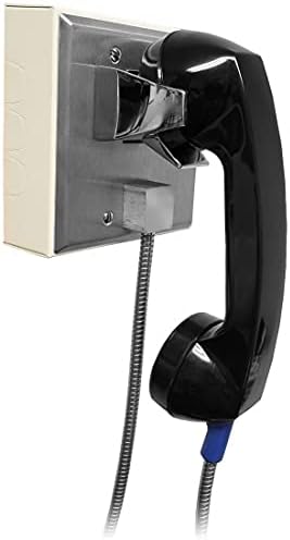 Norcon Communications TTU-AHS Audio Intercom Handset Black
