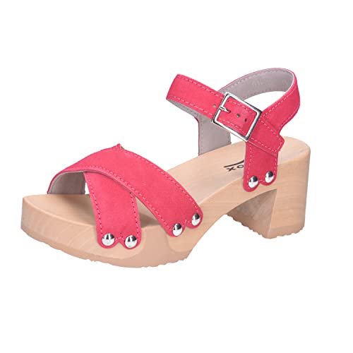 Preisvergleich Produktbild Softclox Hanne S3598-07 pink kiss Kaschmir Plateau Sandaletten für Damen