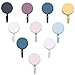 ZOYLINK Crochets Muraux Auto-adhésifs 10 Pièces Mode Adhésif Amovible En Plastique Chapeau Cintres Maison Serviette Vêtements Salle De Bain Crochets