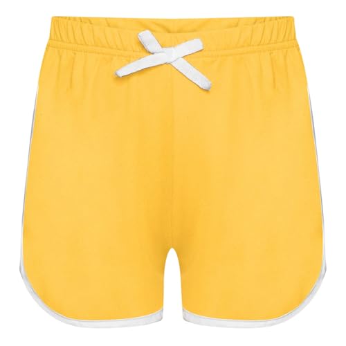 Moily Kids Girls Swim Shorts Floral Printed Elastic Waistband Loose Fit Sports Bottoms Swimwear3