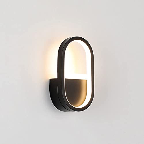 Aplique de Pared Led Moderno de Metal de 14 W, Lámpara Geométrica de Pared, Lámpara de Cabecera Nórdica, Lámparas de Noche, Luces de Pared Interiores para Sala de Estar, Dormitorio Y Mesita de Noche/N