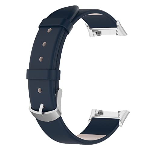 KUTEWEU Correa Compatible con Oppo Watch Free, Cuero Correas Pulsera Watchband de Sport Bandas de Repuesto Bracelet para Oppo Watch Free Smartwatch Accesorios - Hombre & Mujer (Azul) - imagen 2