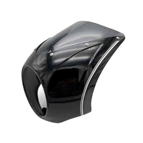 Pare-Brise Rond Moto R18 Classic Déflecteur Anti-Turbulence en ABS