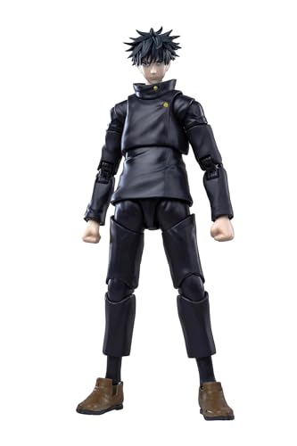 JJK Fushiguro Megumi Figure Anime PVC Action Figure Modèle Statue Noël Accueil Ornement Anniversaire Cadeau de Décoration de Noël, 18 cm