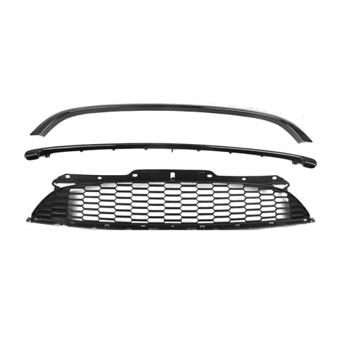 Grilles de radiateur style JCW avec cadre noir pour Mini Cooper S 2007-2015