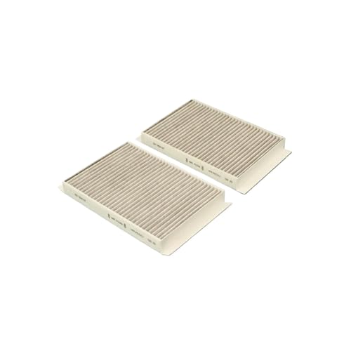 Filtro de cabina para coche Mercedes W221 y C216, pack de 2 unidades en color negro