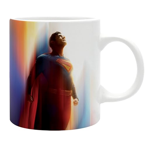 ABYSTYLE - Taza DC COMICS Superman 320 ml - Producto oficial - Cerámica de alta calidad - Microondas & Lavavajillas ABYSTYLE - Taza DC COMICS Superman 320 ml - Producto oficial - Cerámica de alta calidad - Microondas & Lavavajillas