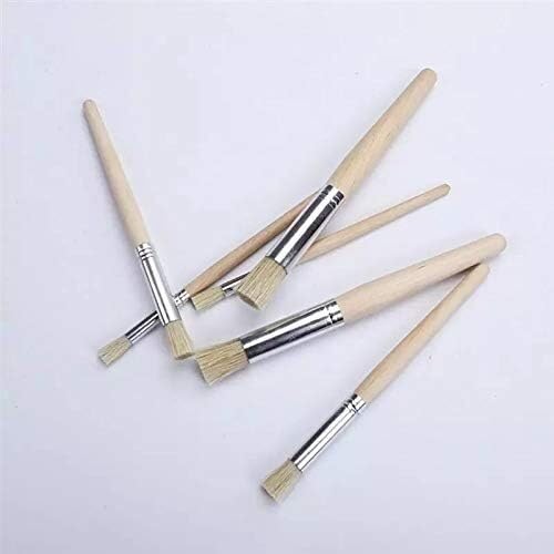Waschbares Pinselset, 6-teilig/Set, professionelles Pinselset, Digitale Ölpinsel, Rundpinsel für Öl- und Acrylmalerei