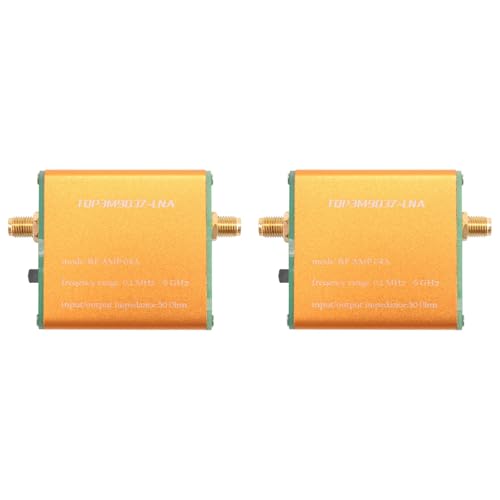 Amplificateur 100K-6GHz HF FM VHF UHF 2X préamplificateur à gain ultra-faible bruit pour signal radio