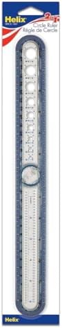 Helix - Circle Ruler - Assorted Colors - 12-inch