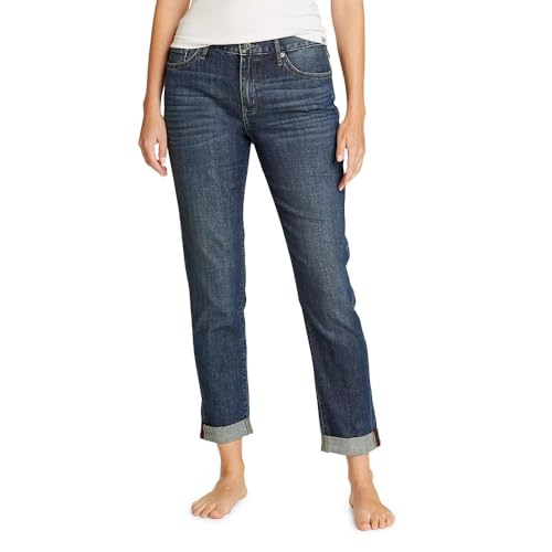 Eddie Bauer Women's Boyfriend Mid-Rise Jeans - Slim Fit
