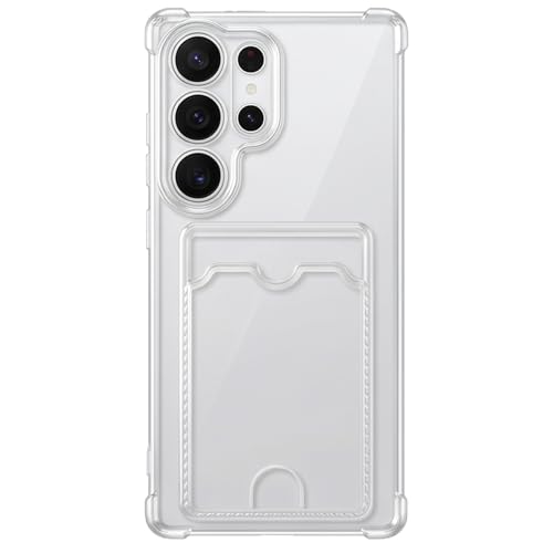 Samsung Galaxy S24 Ultra �p �P�[�X ���b�L�t���[�� �N���A ���� ���^ �y�� �ϏՌ� �����h�~ �����Y�ی� �J�[�h�|�P�b�g�t�� �J�[�h���[ �\�t�g TPU ���΂ݖh�~ ������� �g�уJ�o�[