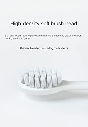 Image of ORLOV Adult Electric Toothbrush For Men With 5 Modes- Clean, Sensitive, Polish, White & Massage, Smart Timer, Waterproof, 60-Day Battery Life, 3 Brush Heads, 1 Piece