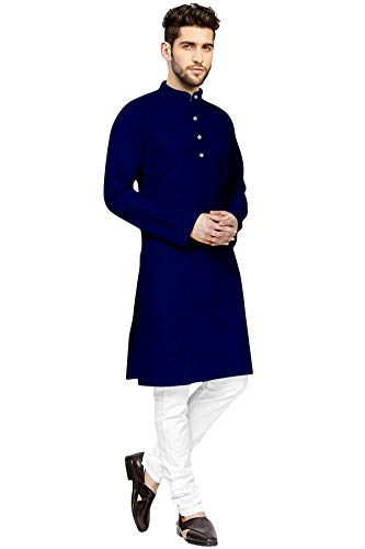 Image of Mens Casual Kurta Payjama Set Cotton
