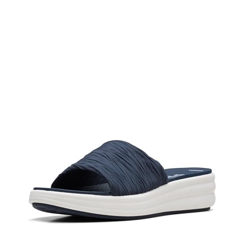 Sandale plate Femme Clarks Pétale Dérive en cuir confortable