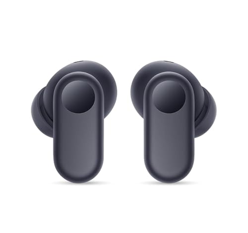 Image of in-Ear True Wireless Earbuds for OnePlus Ace 3 Pro Mobile Earbuds with Mic 2r, 12.4mm Drivers, Playback:Upto 38hr case,4-Mic Design, IP55 Rating, TWS Ear Buds with mic (Black, 2R, ST.A)