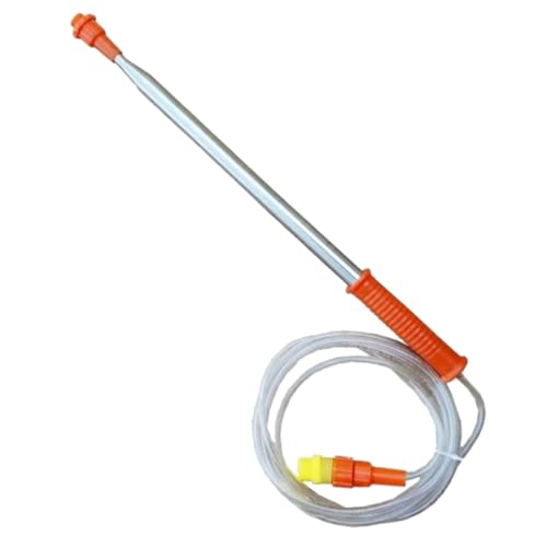 IWOWHERO Boquilla De Acero Inoxidable Pulverizador De Plástico Varilla De Extensión Telescópica Pulverizador De Jardín Poste
