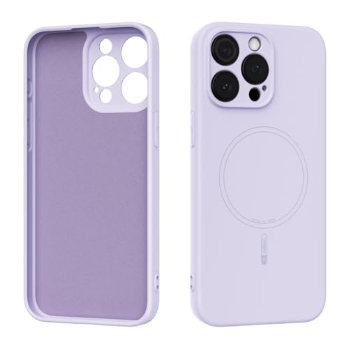 Coque aimantée iPhone 15 Pro Max silicone liquide anti-rayures