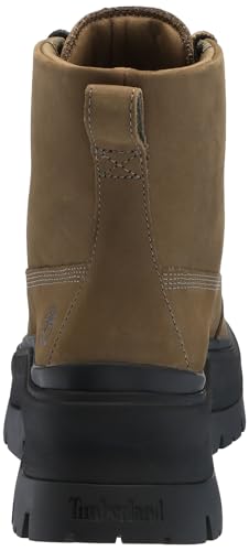 Timberland Timberland Women's Roxie Lane Mid Lace Up Boot, Olive Nubuck, 5.5 Wide
