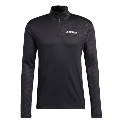 Amazon.com: adidas Men's Terrex Multi Half Zip Long-Sleeve T-Shirt