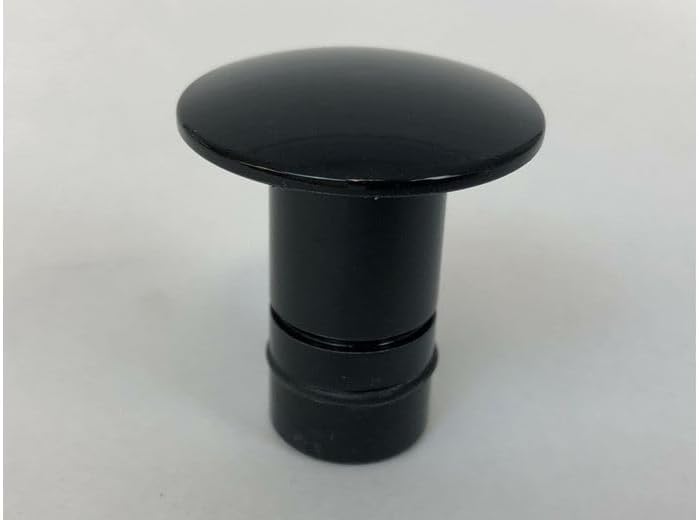 Bob's Machine 311-000002BK Deckplugs Pedestal Seat Plug - 0.75", Black