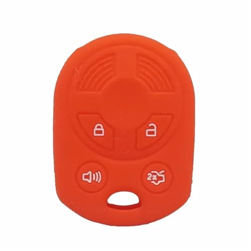 Coque en silicone pour clé Ford 4 boutons antichoc et ajustée