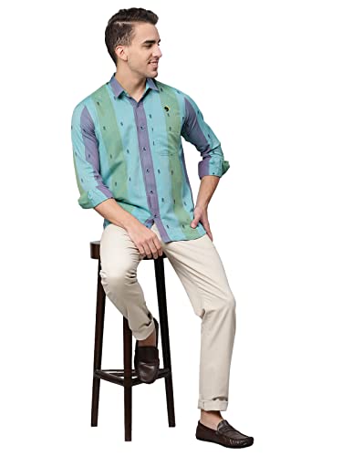 Image of DHRUVI TRENDZ Regular Fit Men's Shirt