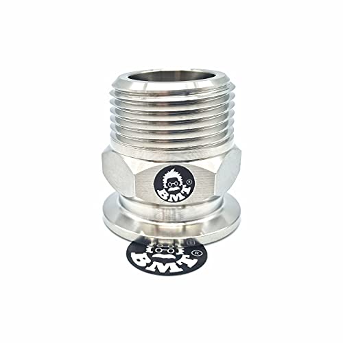 Image of bmotiontech MNPT x KF25 flange fitting (ISO-KF KF25 QF25 NW25) (1.0 inch MNPT, 1PC adapter only)