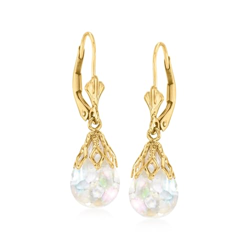 Ross-Simons Floating Opal Drop Earrings...