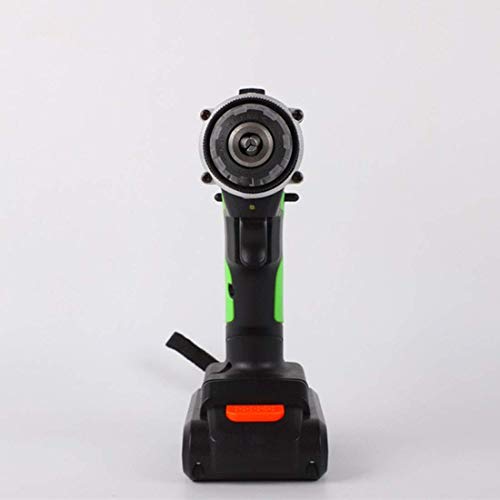 Samnuerly Akku-Bohrschrauber mit hohem Drehmoment, Schnellladegerät, kabelloser Kombi-Bohrschrauber, Schlagschrauber-Set, Heimwerker, Schwarz – Bild 6