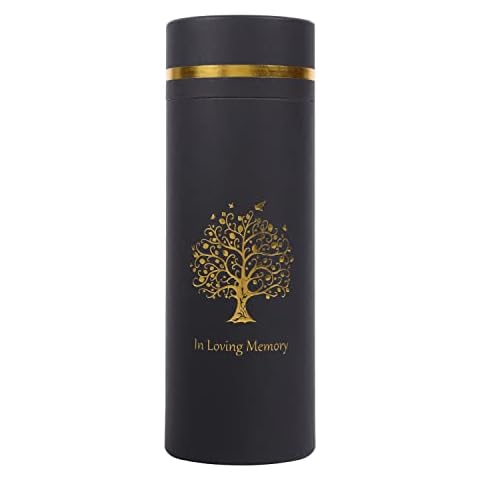 Eco Scattering Urn - Biodegradable Scatter Tube for Ashes - Cremation Urn for Human Ashes - Urns for Ashes Male Female Cover