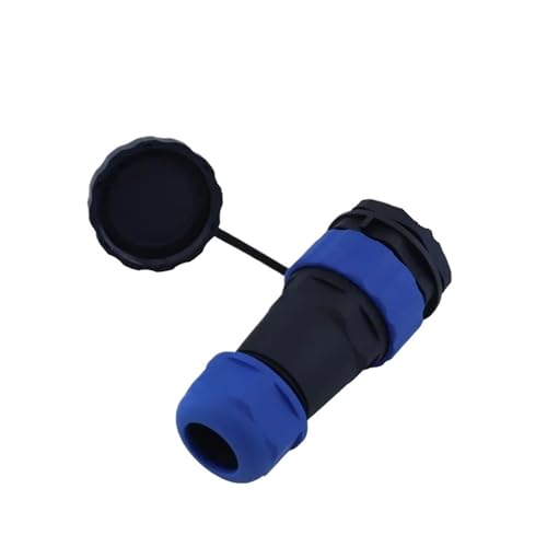 Conector impermeable de 26 pines multipolar de 28mm y 5A para cables 5