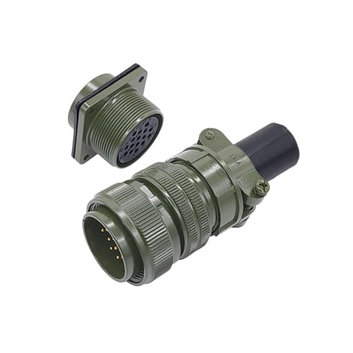 Conector circular MIL STD MS3106A 24-10 con carcasa de alta resistencia aleación 4