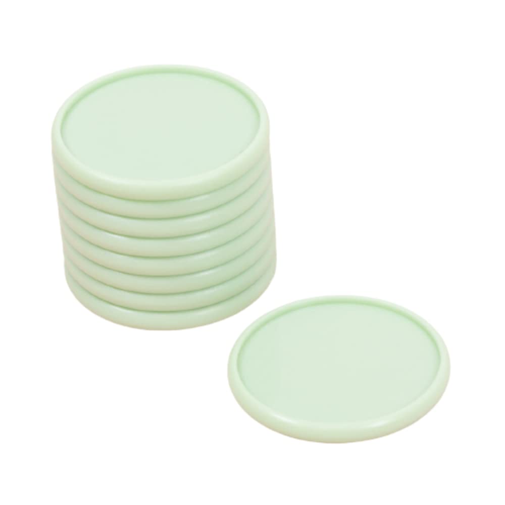 Craftelier Mint Green - Plastic Disc Rings L For Binding Planners, Agendas Or Albums | Ideal For Scrapbooking And Other Crafts | Pack Of 9 Pcs 45 Mm Diameter - Colour