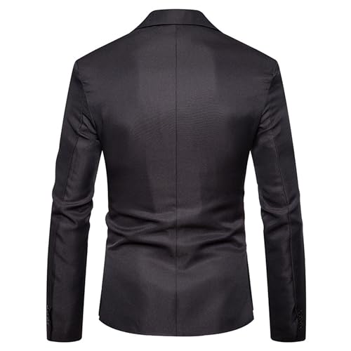 Hommes business suit vestes légères coupe regular blazer sport chic veste un bouton