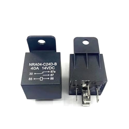 Relais 5 broches NRA04-C24D-B à haute capacité 40A pour une isolation électrique parfaite