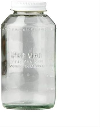 PreVal Replacement Jars for Portable Sprayer and PreVal vFan Airbrush Kit, 6 oz Jars, Case of 12