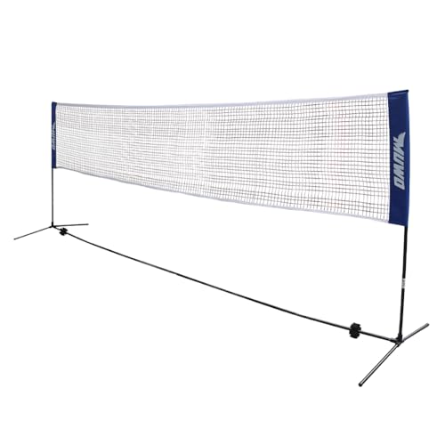 Filet de badminton réglable MUWO Swip montage rapide qui résiste au vent en nylon fer