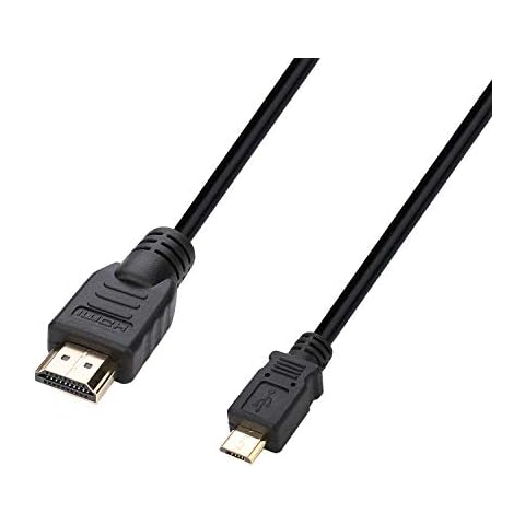 HDMI to Micro USB Cable, iGreely HDMI Male to Micro USB Male Cord Golden Plated Converter Connector Cable 1.5M/5ft Cover