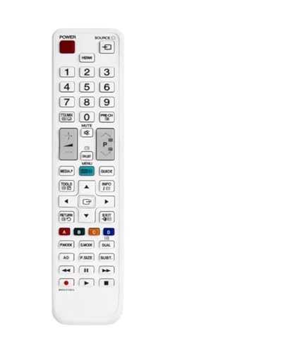 Télécommande TV LED AA59-00802A de remplacement infrarouge pour modèles UA32F5000 UA32F4000