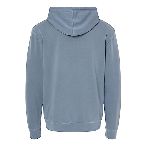 Independent Trading Co Slate Blue Pigment Dyed Hoodie Slate Blue XL2