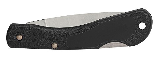 Image of Case Cutlery 00253 Lightweight Mini Blackhorn Pocket Knife with Stainless Steel Blade, Black Synthetic